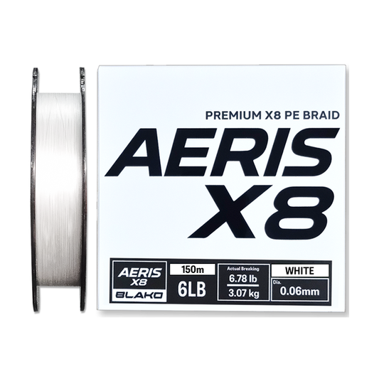 AERIS X8 BRAID WHITE 150m