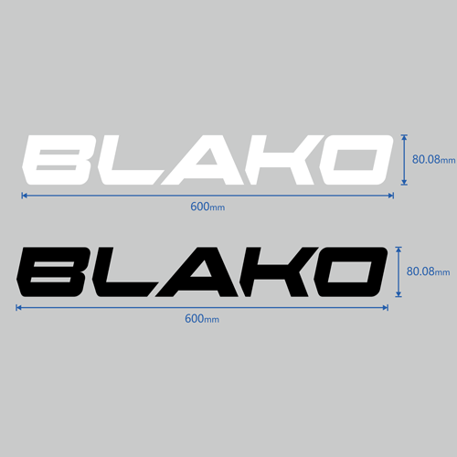 Decal Sticker 600mm