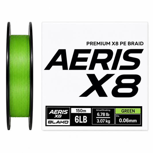 AERIS X8 BRAID 150m (Green)