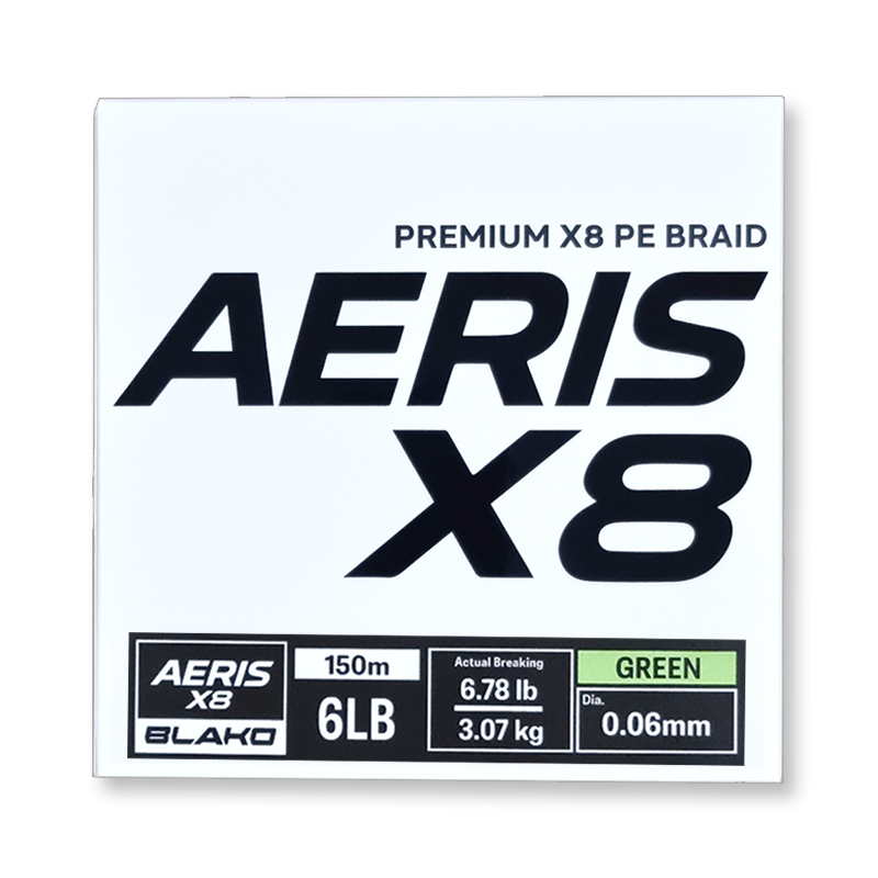 AERIS X8 BRAID 150m (Green)