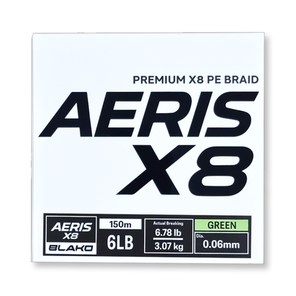 AERIS X8 BRAID 150m (Green)